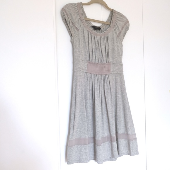 BCBG MAXAZRIA Light Gray / One Piece Summer Dress - Picture 3 of 8